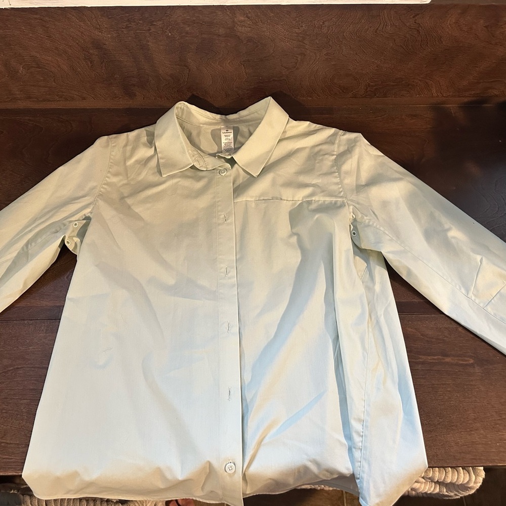 lululemon button down shirt